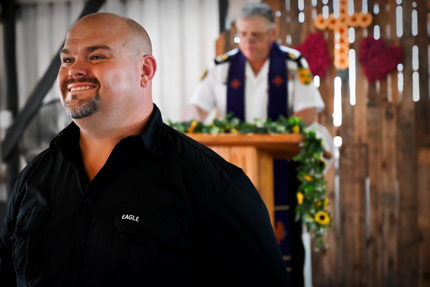 Wedding ceremony by Dr. Gerrit Rademeyer in Sabie