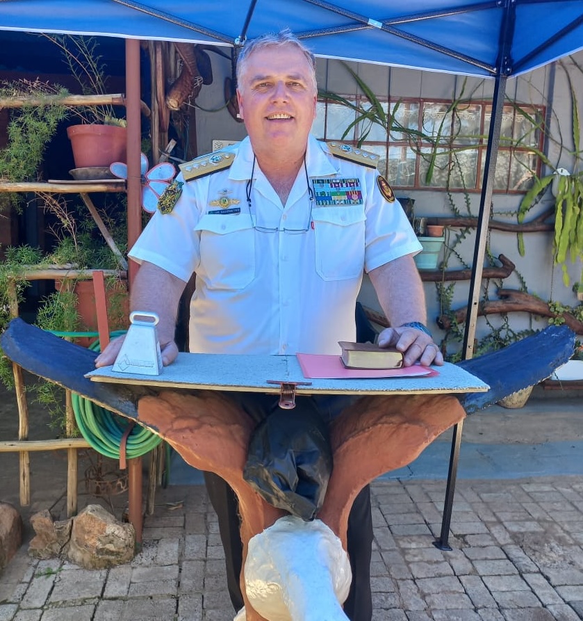 Wedding ceremony by Dr. Gerrit Rademeyer in Sabie
